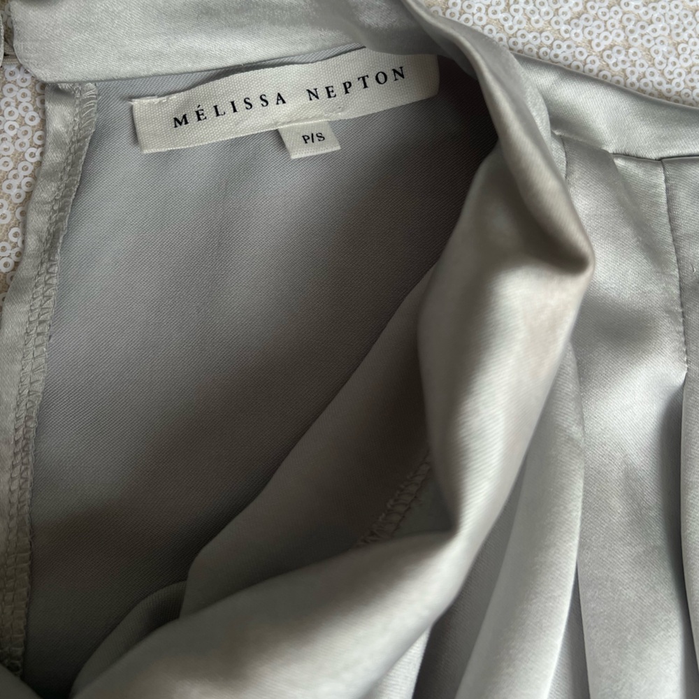 Melissa Nepton Silver Skirt